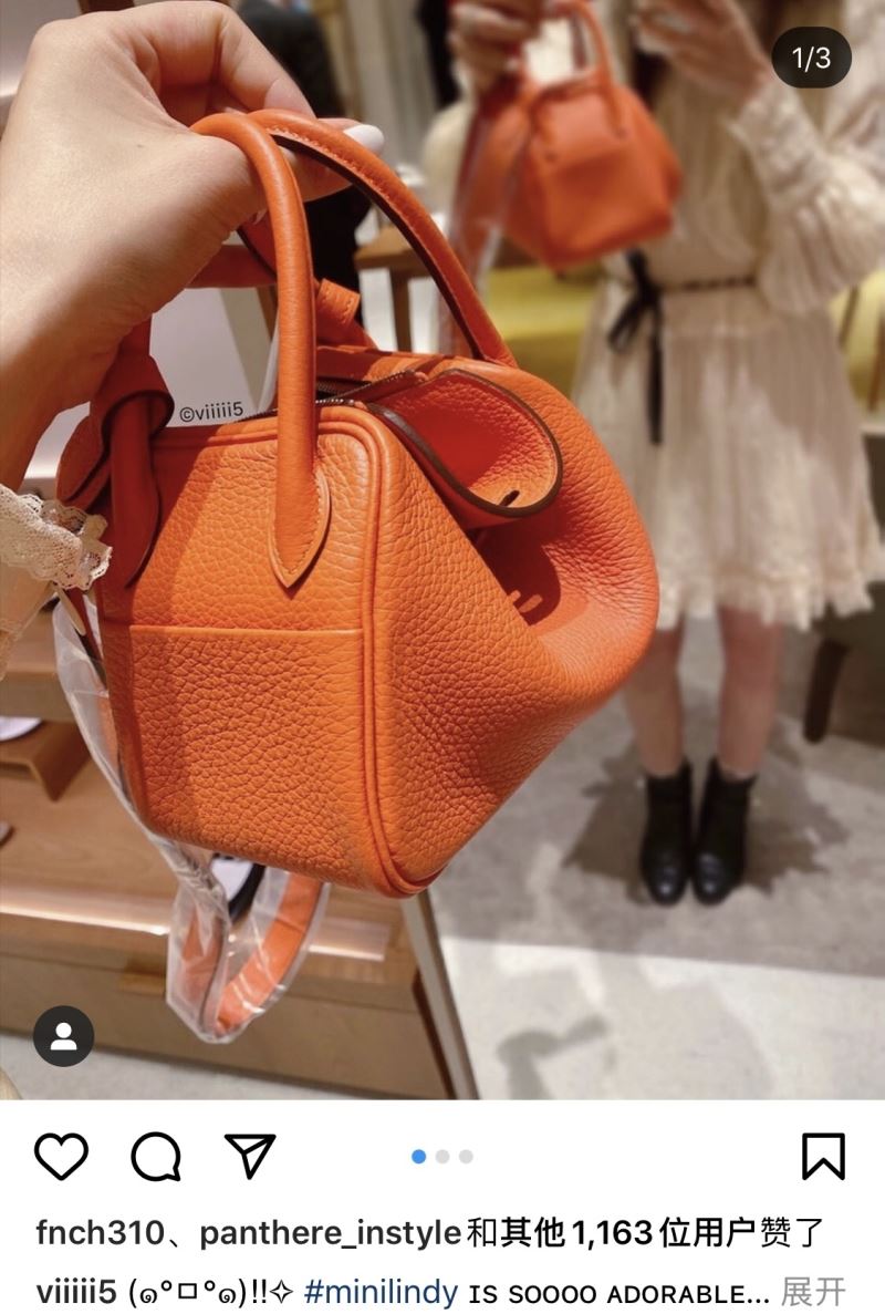 Hermes Lindy Bags